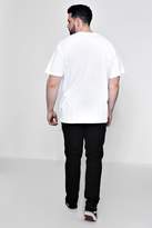 Thumbnail for your product : boohoo Big And Tall Cargo Detail Trouser