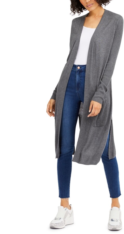 petite duster sweater