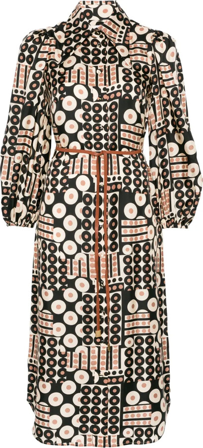 Zimmermann Illustration midi dress