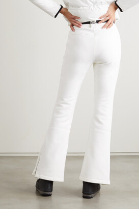 Erin Snow Zola Belted Bootcut Ski Pants - White