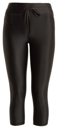 The Upside Nyc Cropped Performance Leggings - Black