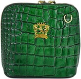 Pratesi Leather, Leather Bag for Woman Volterra King in real leather – Volterra King Emerald