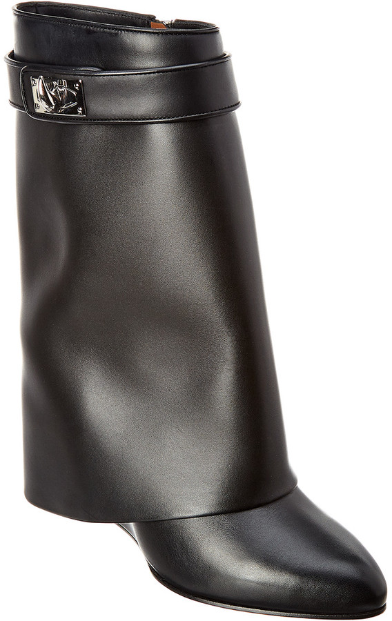 givenchy shark lock ankle boots