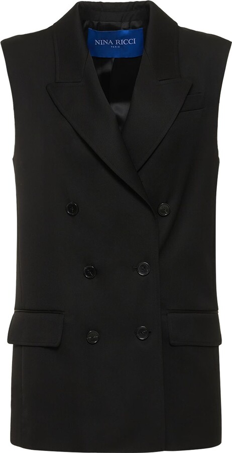 Wool Twill Vest | Shop The Largest Collection | ShopStyle