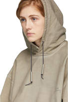 Thumbnail for your product : A-Cold-Wall* A Cold Wall* Taupe Bracket Basic Hoodie