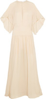 Thumbnail for your product : Chloé Silk-georgette gown