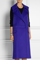 Thumbnail for your product : Reed Krakoff Double-breasted cashmere and wool-blend sleeveless coat