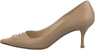 Jimmy Choo Snakeskin Pumps