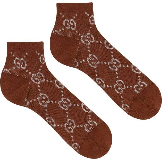 Gucci GG Lame Socks ShopStyle