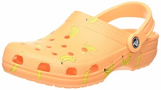 mens orange crocs