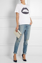 Thumbnail for your product : Markus Lupfer Lara sequined cotton T-shirt