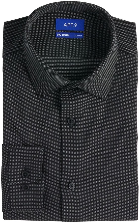 apt 9 slim fit dress shirts