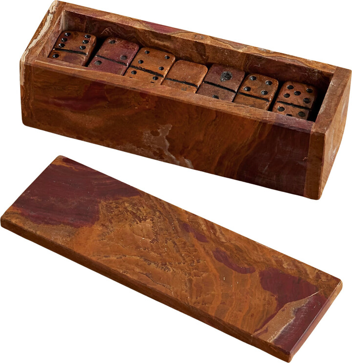 Onyx Domino Set