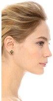 Thumbnail for your product : WGACA What Goes Around Comes Around Vintage Chanel Cross Earrings