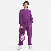 Thumbnail for your product : Nike Women's Sportswear Club Fleece Mid-Rise Oversized Sweatpants in Purple