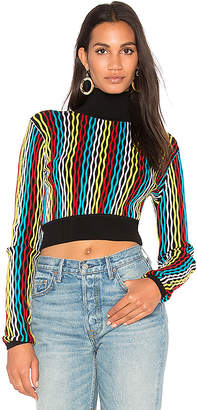 Diane von Furstenberg Turtleneck Crop Sweater