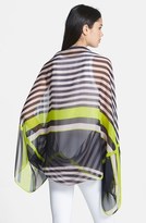 Thumbnail for your product : Ted Baker 'Candry Stripe' Silk Kimono Cape