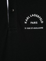 Thumbnail for your product : Karl Lagerfeld Paris Logo Print Polo Shirt