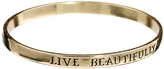 Thumbnail for your product : ASOS Live Beautifully Bracelet Bangle