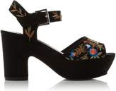 Thumbnail for your product : Steve Madden Bonnie sm embroidered platform sandals