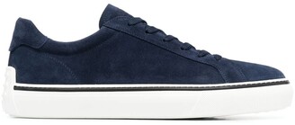 Tod's Two-Tone Lace-Up Sneakers