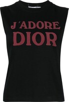 2002 pre-owned J'adore tank top 