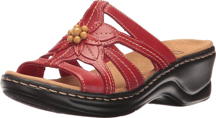 clarks womens lexi bridge wedge sandals