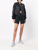 Thumbnail for your product : Nike Logo-Print Cropped Jacket