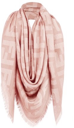 pink fendi scarf