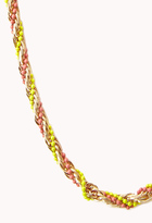 Thumbnail for your product : Forever 21 Sweet Twisted Bead Necklace
