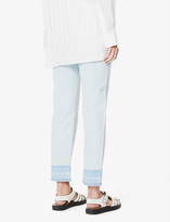 Thumbnail for your product : Loewe Tapered-leg high-rise jeans