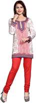 Thumbnail for your product : Off-White Maple Clothing Indian Kurti Top Tunic Printed Womens Blouse India Clothes (Off-White, L)