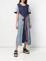Thumbnail for your product : Henrik Vibskov Striped Wrap Dress