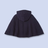 Thumbnail for your product : Jacadi Cable knit cape