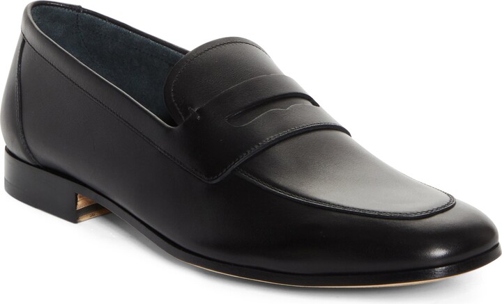 JM WESTON Woogie Apron Toe Penny Loafer
