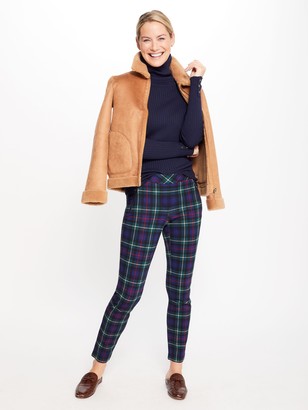 dark green plaid pants womens