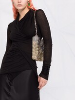 Thumbnail for your product : Rick Owens Lilies Twist Draped-Detail Longsleeved Top