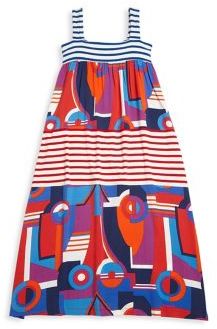Junior Gaultier Toddler's, Little Girl's & Girl's Striped Colorblock Dress