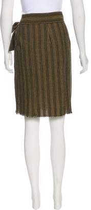 Masscob Wool-Blend Skirt
