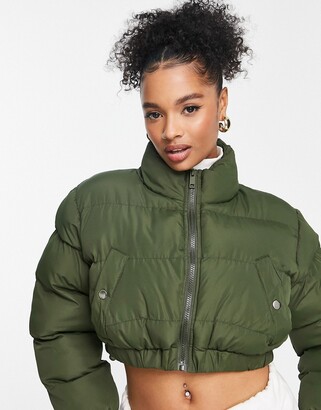Brave soul cropped puffer jacket Clearance