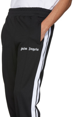 Palm Angels Black Classic Track Pants