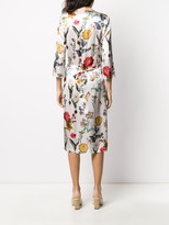 Thumbnail for your product : L'Autre Chose Blooming Garden Print Wrap Dress