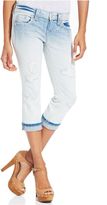Thumbnail for your product : Miss Me Distressed Cropped Capri Jeans