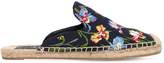 Thumbnail for your product : Tory Burch 20mm Max Floral Cotton Mule Espadrilles