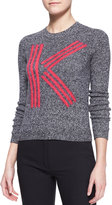 Thumbnail for your product : Kenzo K Intarsia Knit Top