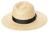 Thumbnail for your product : LACK OF COLOR New Women's The Spencer Fedora Hat Natural M/L