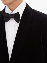 Thumbnail for your product : The Row Alec Single-breasted Cotton-velvet Tuxedo Suit - Black