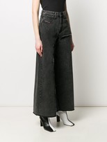 Thumbnail for your product : Diesel D-Izzier wide leg jeans