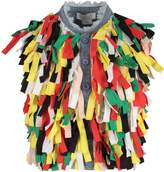 Thumbnail for your product : Stella McCartney Kids Kids Light Blue Girl Vest With Colorful Fringes
