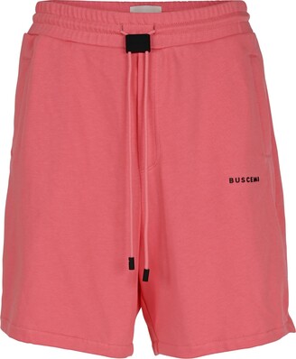 Buscemi Cotton Knitted Short Pant Pink